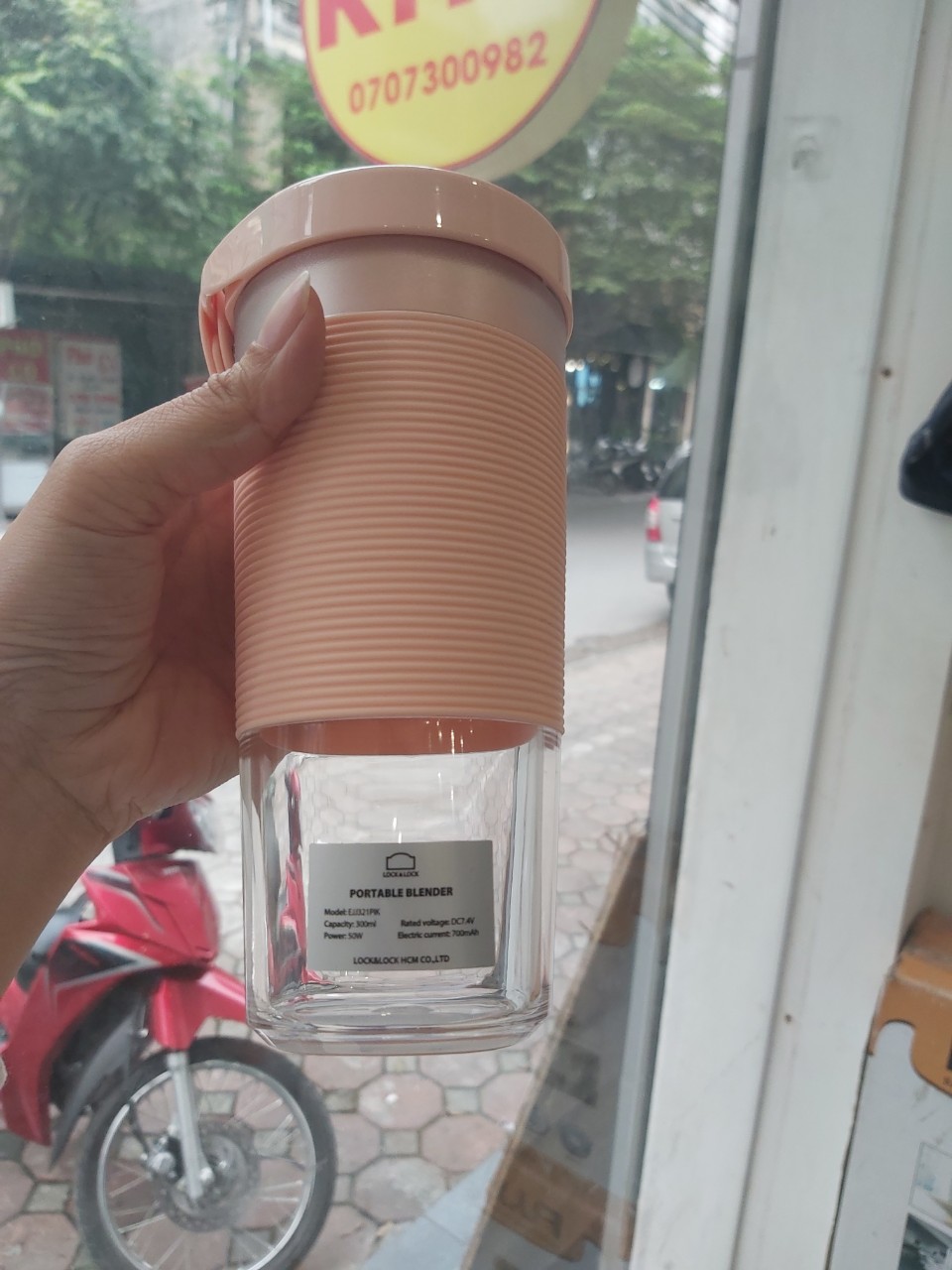 Máy xay sinh tố cầm tay Lock&Lock EJJ321 - Dung tích 300ml