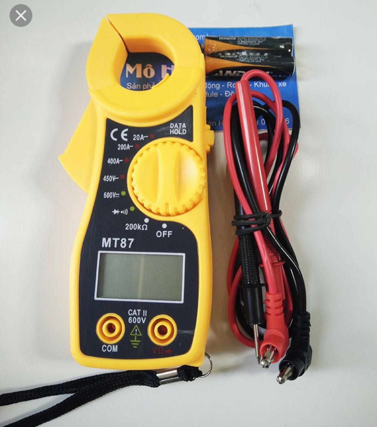 Ampe kế mt87 kìm kẹp dòng - kepdongmt87