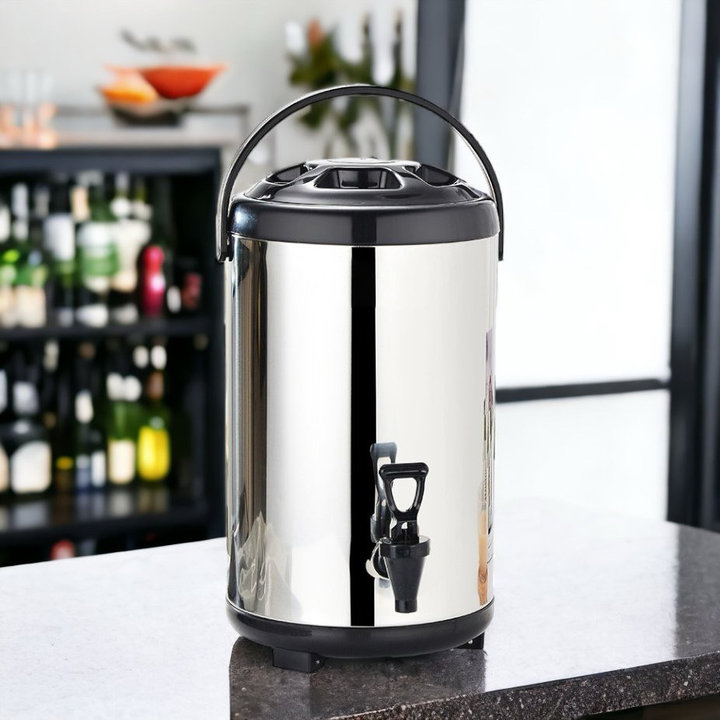 Bình giữ nhiệt inox 304 3 lớp bình ủ trà , bình ủ đá 6l 8l 10l 12l loại 1 xịn giữ nhiệt 12h