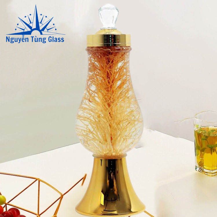 Bình ngâm thủy tinh sâm phú hòa 2,25 lít không van