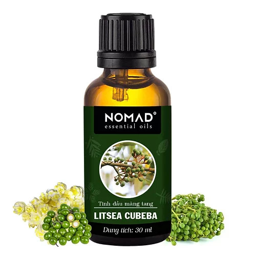 Tinh Dầu Màng Tang Nguyên Chất Nomad Litsea Cubeba Essential Oil