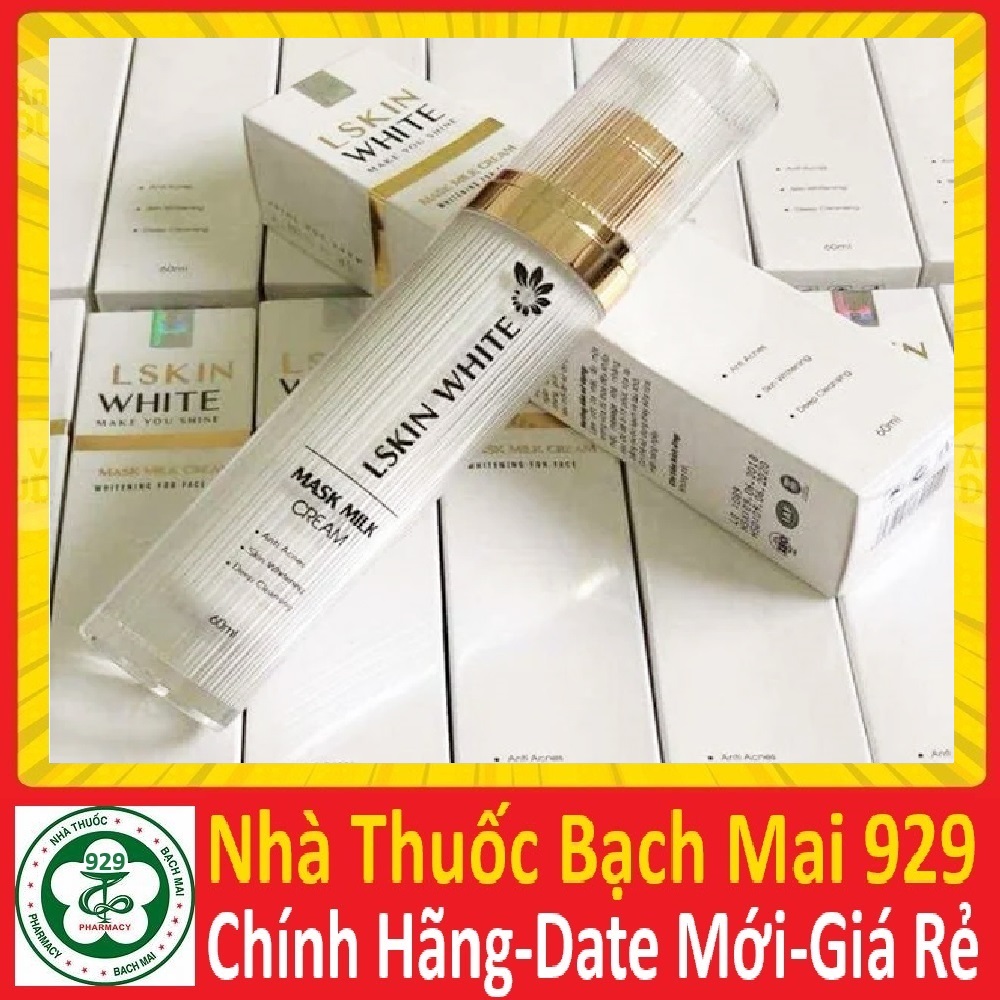 Ủ Trắng Da Kén Tằm Thương Hiệu LSKIN WHITE Ủ KÉN TẰM LSKIN ĐAN THY   +kem bơ olic