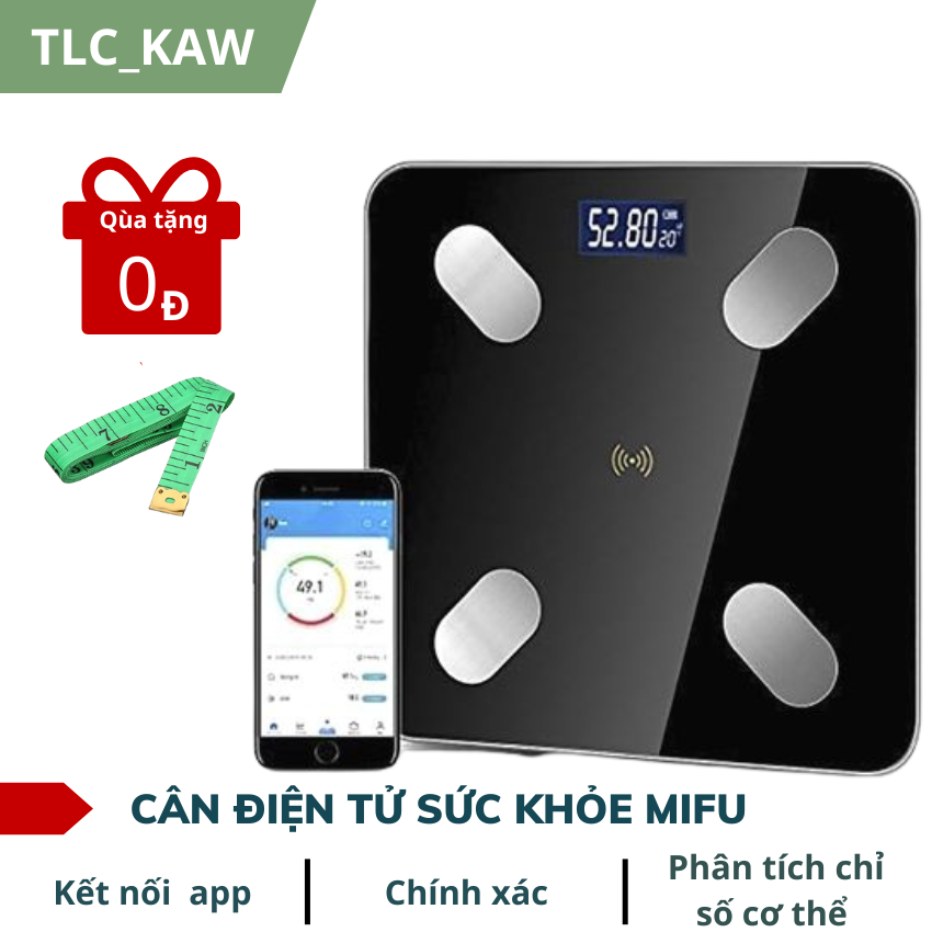 cân sức khỏe, cân điện tử sức khỏe, cân sức khỏe điện tử, các loại cân điện tử tốt, cân sức khỏe chất lượng cao giá tốt - Có Bluetooth, Đo đầy đủ các chỉ số sức khỏe, lượng mỡ, lượng chất khoa học