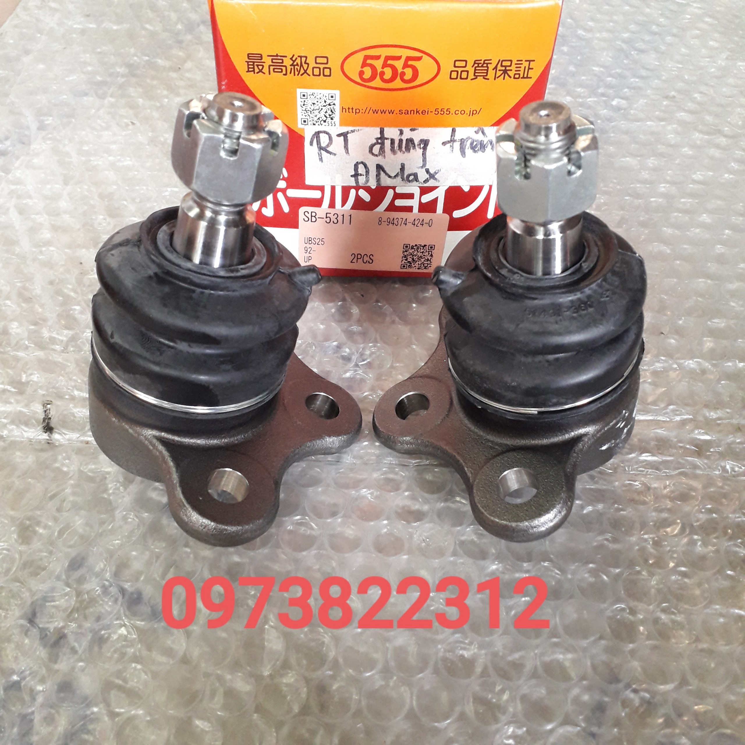 Rô tuyn càng a trên isuzu d-max japan