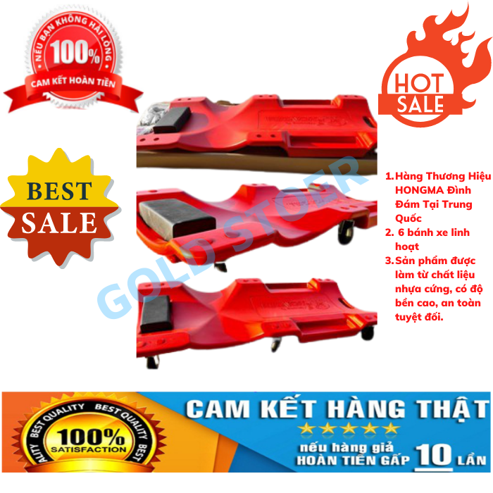Xe chui gầm sửa chữa ô tô 40"