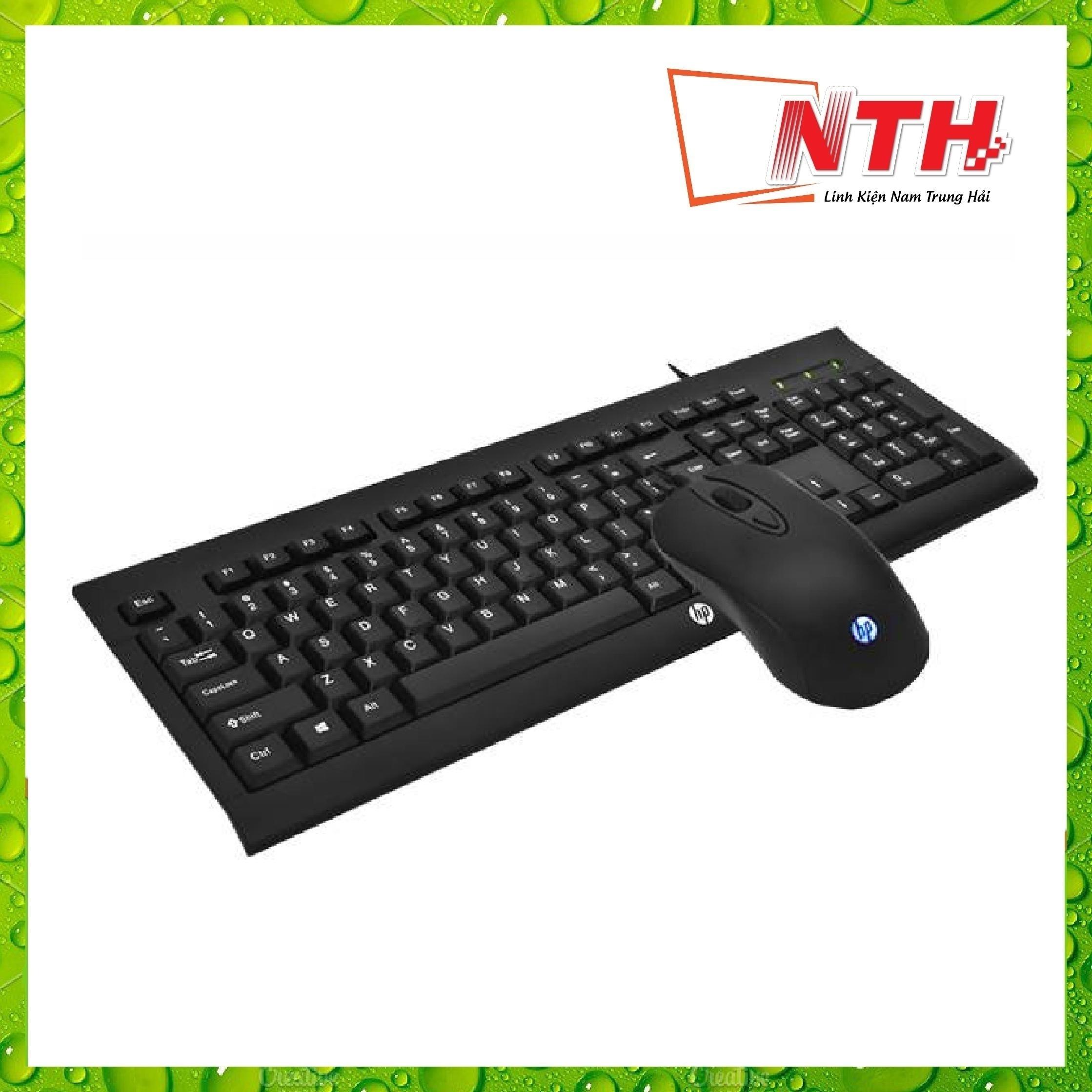 Keyboad+mouse hp km 100 đen