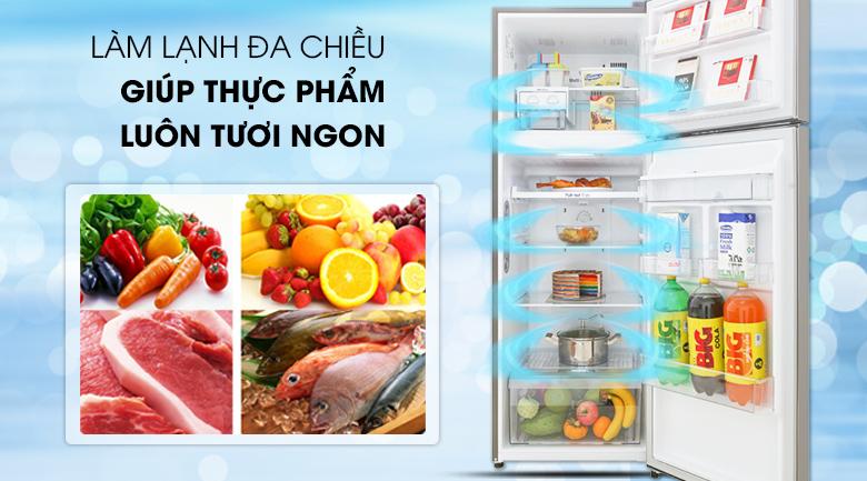 Làm lạnh đa chiều - Tủ lạnh LG Inverter 315 lít GN-D315S