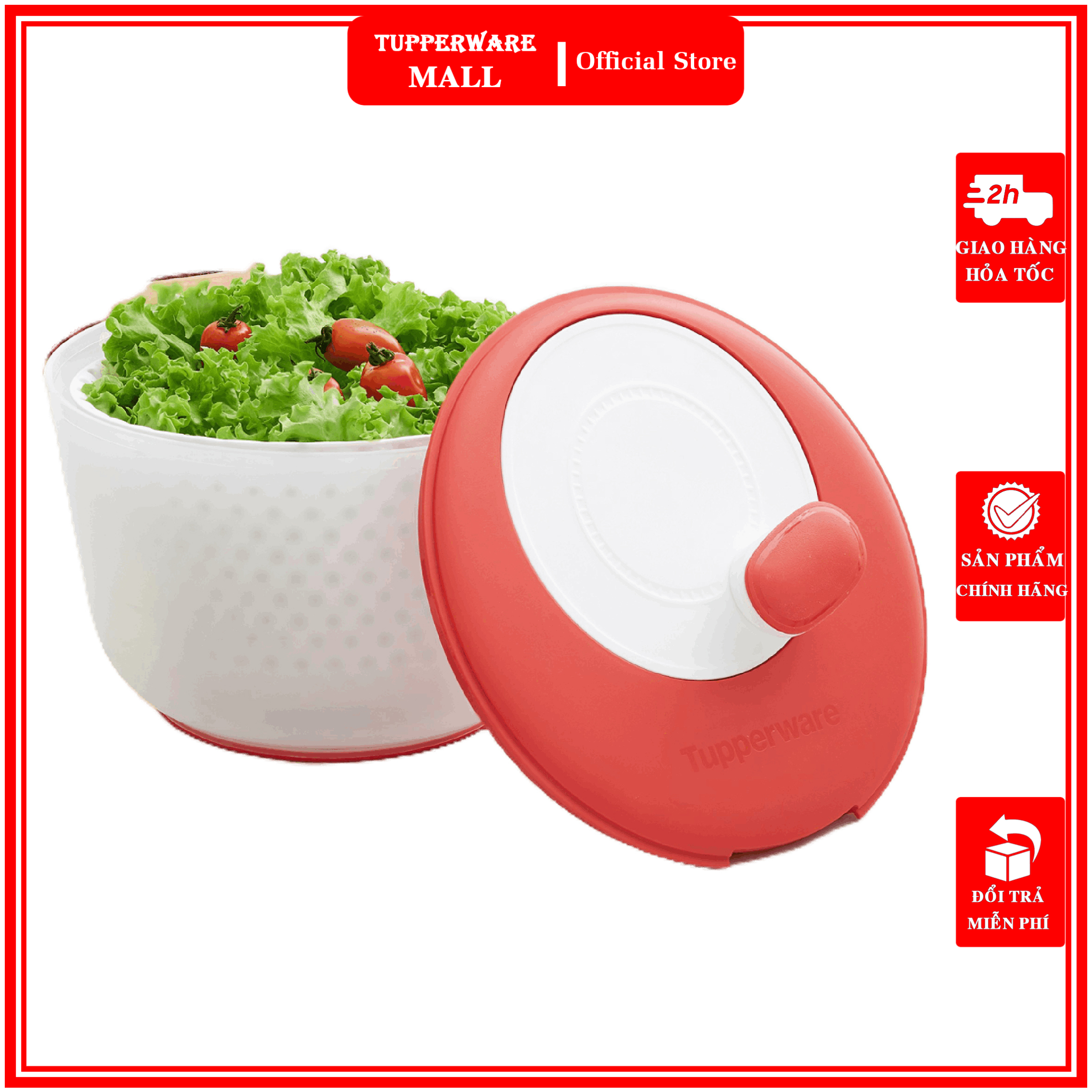 Dụng cụ quay rau Spinning Chef - Tupperware