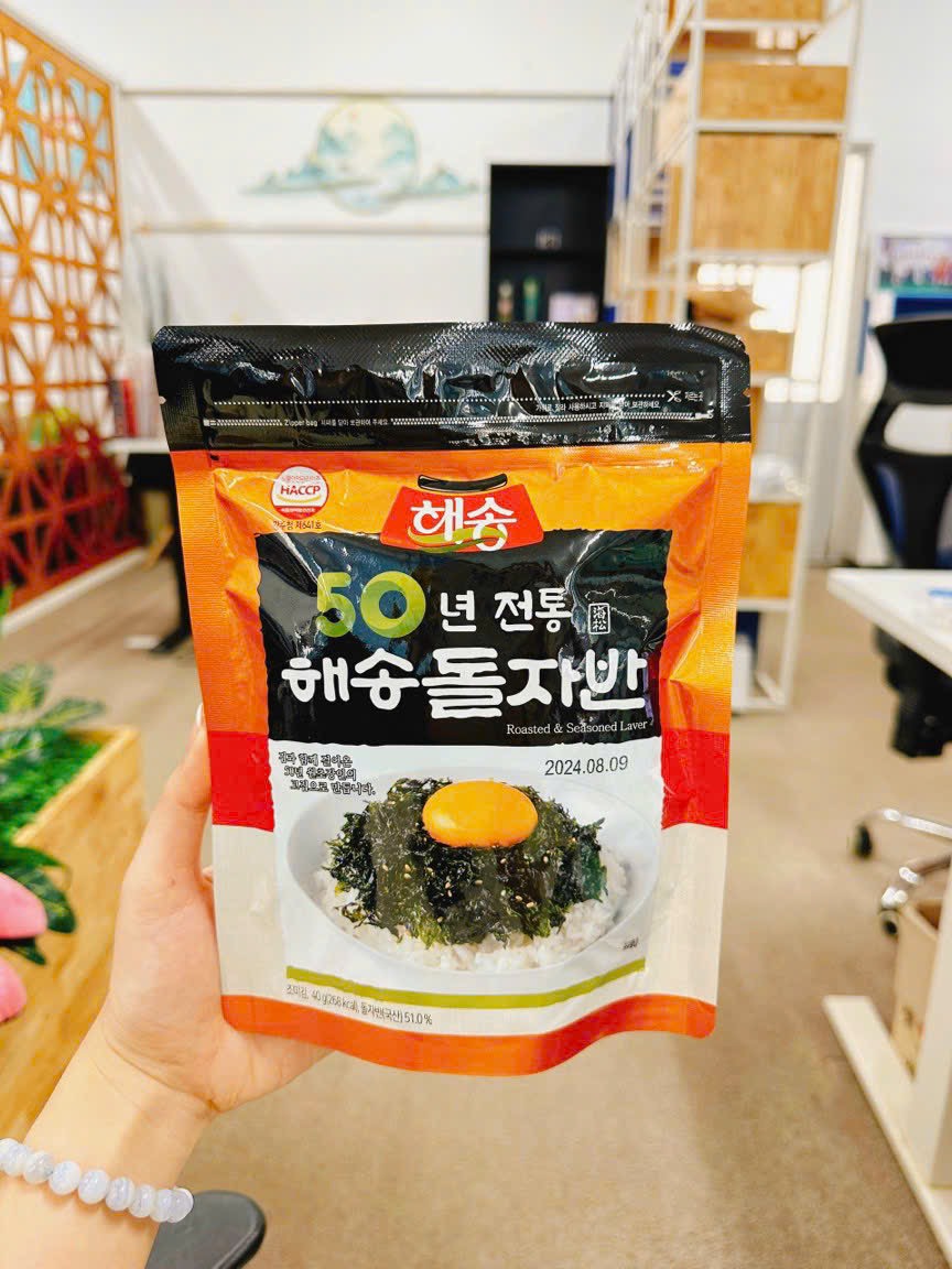 Rong biển trộn cơm vị truyền thống tohogenkai gói 40g - rong biển dành cho bé