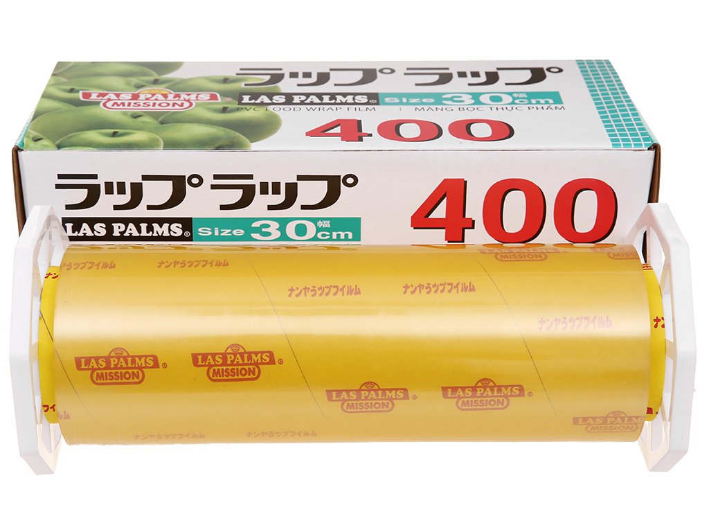 Màng Bọc Thực Phẩm Cao Cấp 400 laspalm Màng bọc thực phẩm laspalm 30cmx400 bảo quản thực phẩm