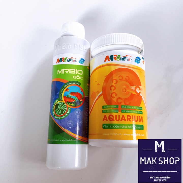 Combo Vi sinh Gốc và C - aquarium của Mr bio, Trợ thủ Đắc lực cho hồ cá nhà bạn