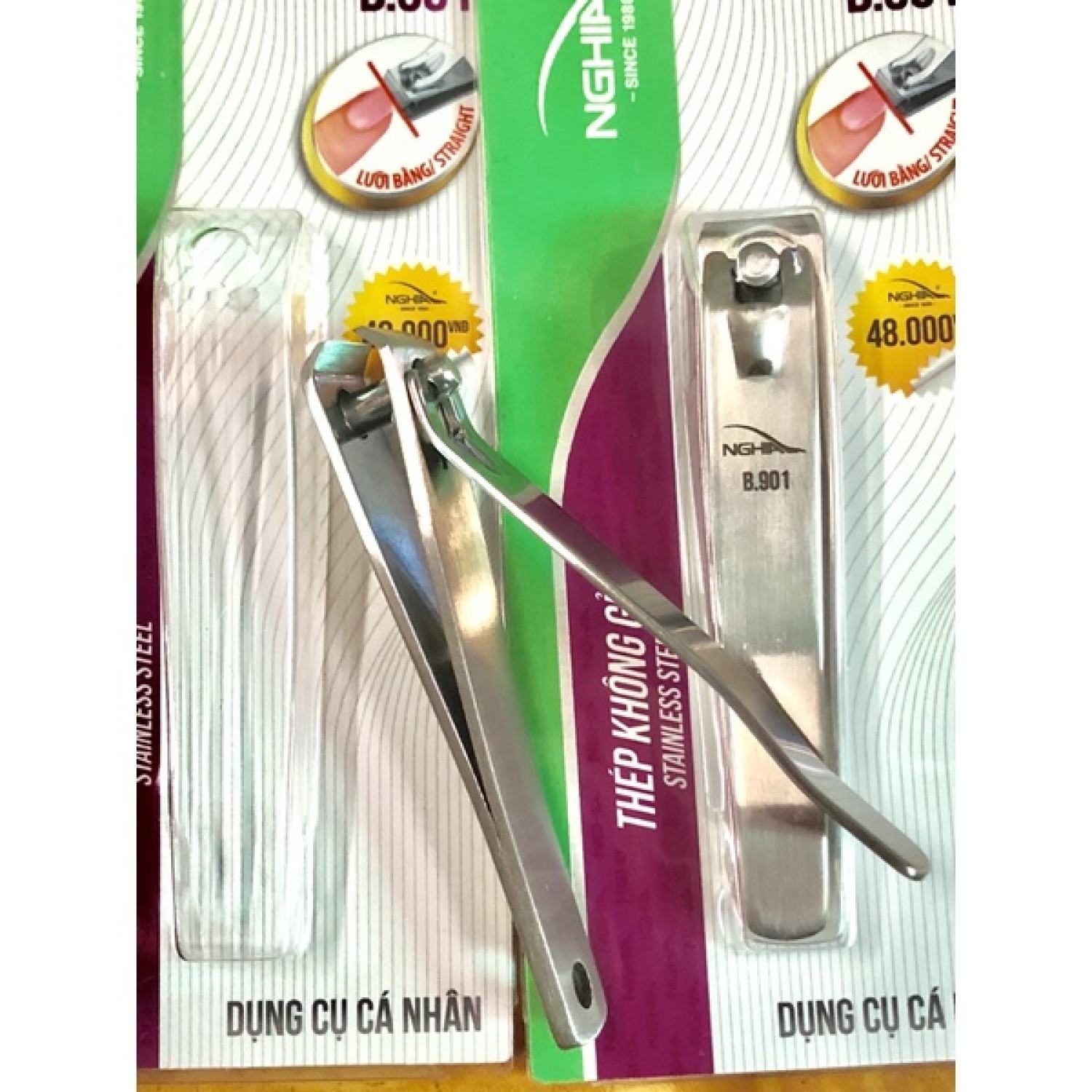 Nghia Stainless Steel Nail Clipper - B-901