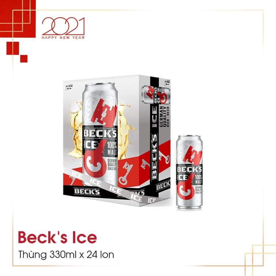 MẪU TRÚNG THƯỞNG SĂN VÀNG BIA BECK ICE 24 LON 330ML