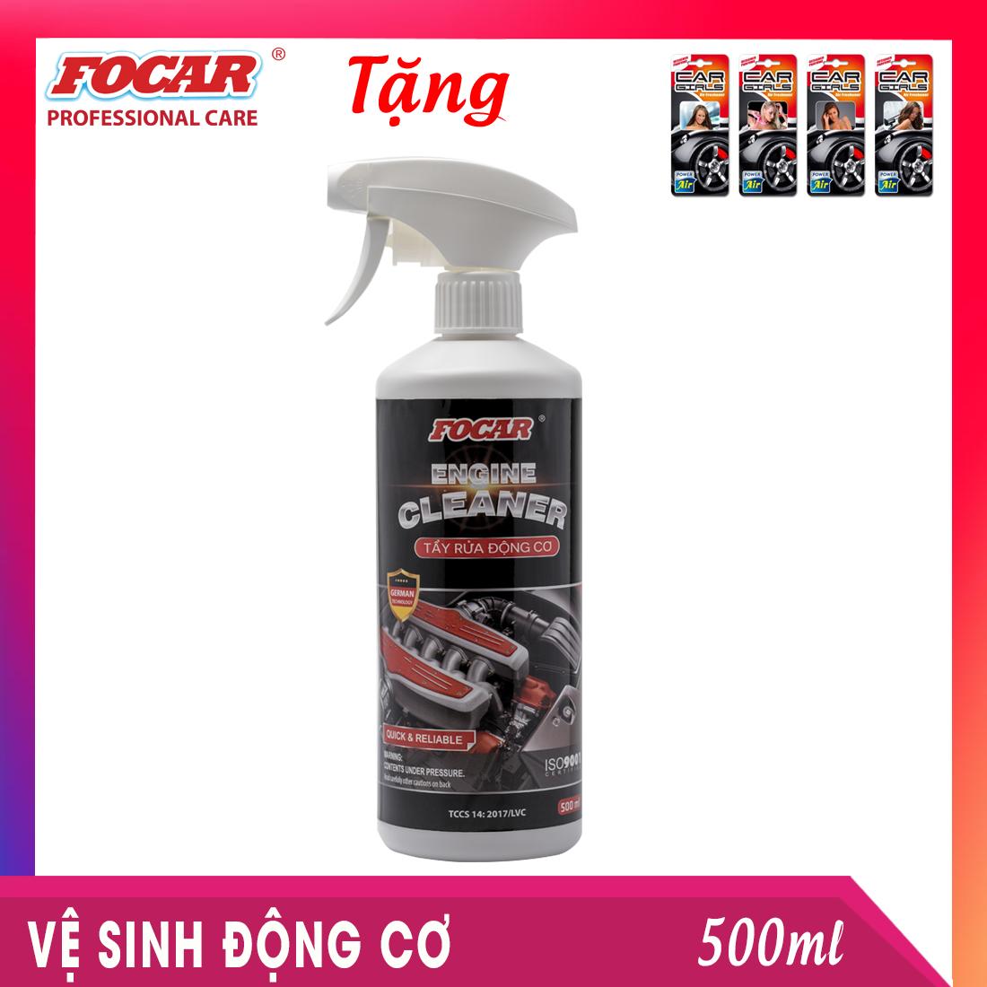 Dung dịch vệ sinh động cơ tẩy rửa khoang máy Focar Engine Cleaner 500ml