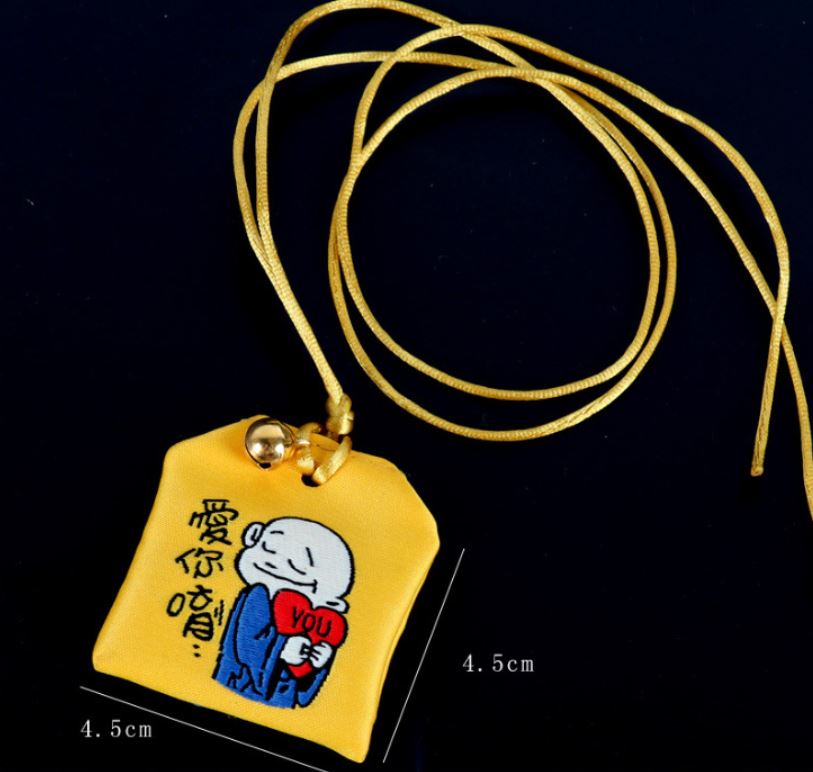 (HCM) Túi Gấm May Mắn Chú Tiểu Bình An Phước Lành