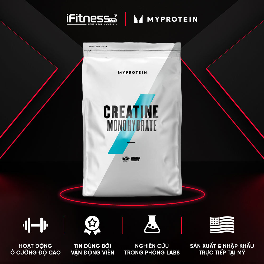 MyProtein Creatine Monohydrate - Sữa Tăng Sức Mạnh Và Sức Bền