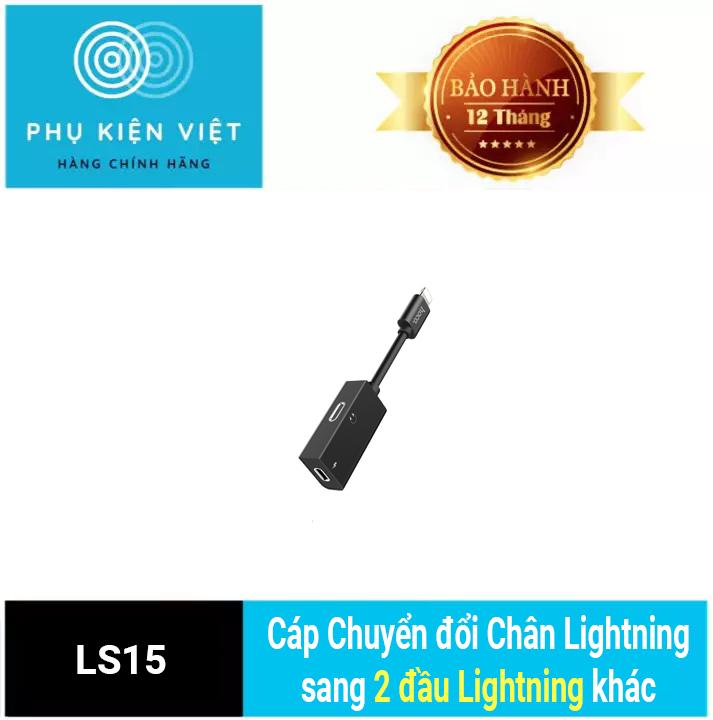 Cáp Chuyển đổi Hoco LS15 Chân Lightning