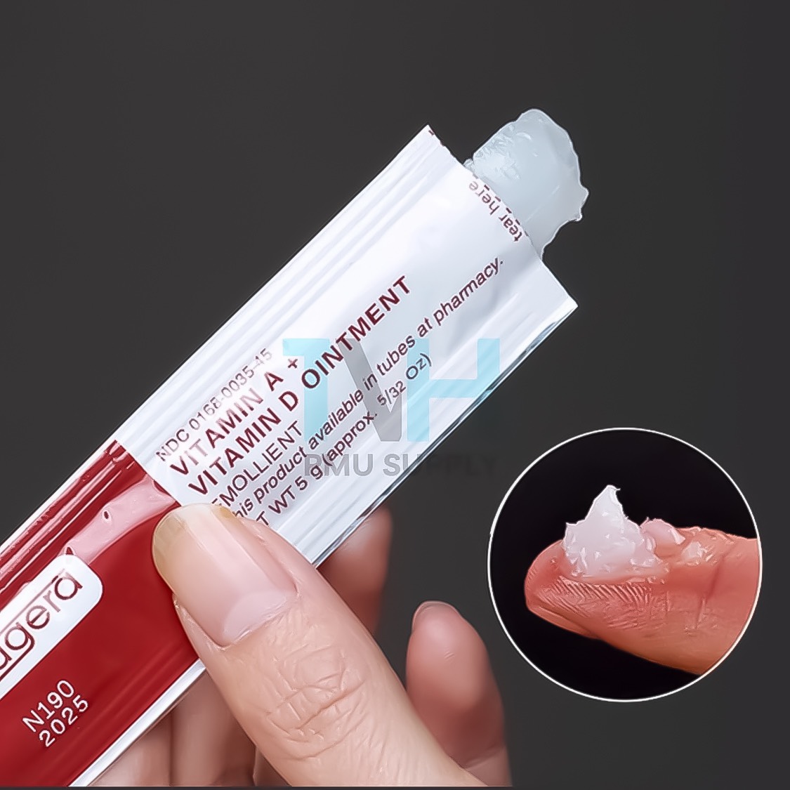 Vitamin ad fougera vitamin a$d dạng gói sử dụng dưỡng chân mày, dưỡng môi, dưỡng hình xăm tattoo - dcpx elly đặng