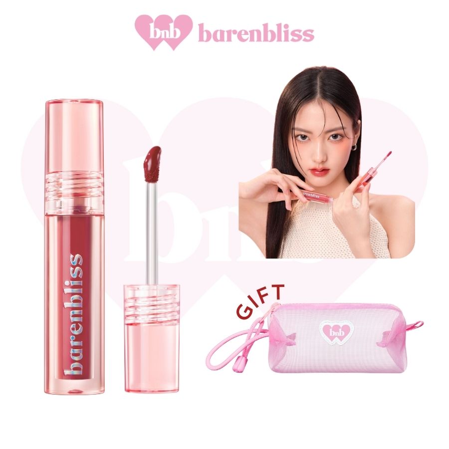 Son tint Peach barenbliss Makes Perfect Lip Tint Chuẩn Màu Chính Hãng Không Dính Dạng Lỏng Căng Mọng Đôi Môi 3ml