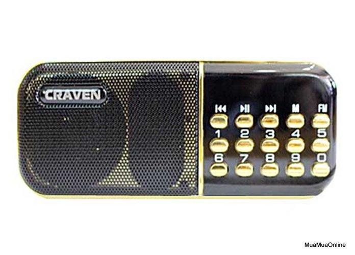 Loa Craven Nghe Thẻ Nhớ USB Đài FM CR25A