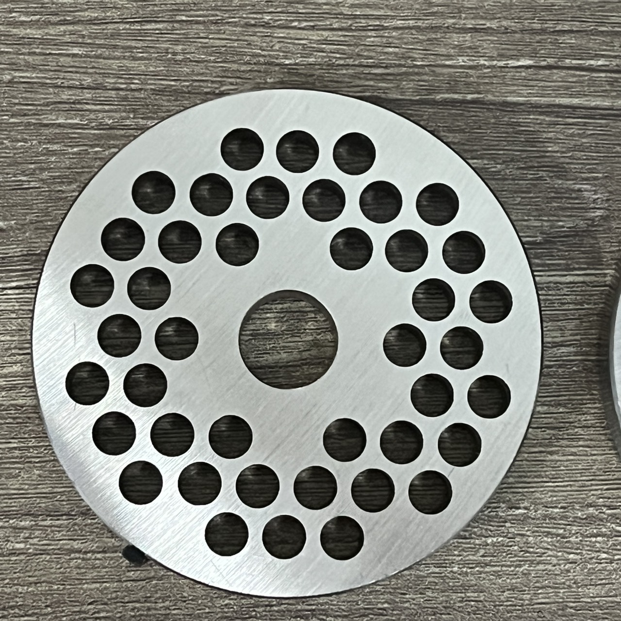 Mặt sàn inox dùng cho máy xay thịt đầu cối số 12