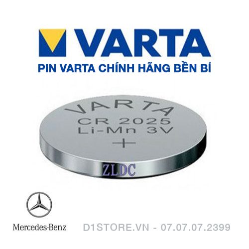 Pin chìa khóa Varta Remote xe Mercedes Benz