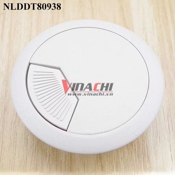 Nắp Luồn Dây Điện Tròn Trắng - Nắp Luồn Dây Điện Tròn Gia Công TỈ Mỉ Màu Sáng Ghi Trắng