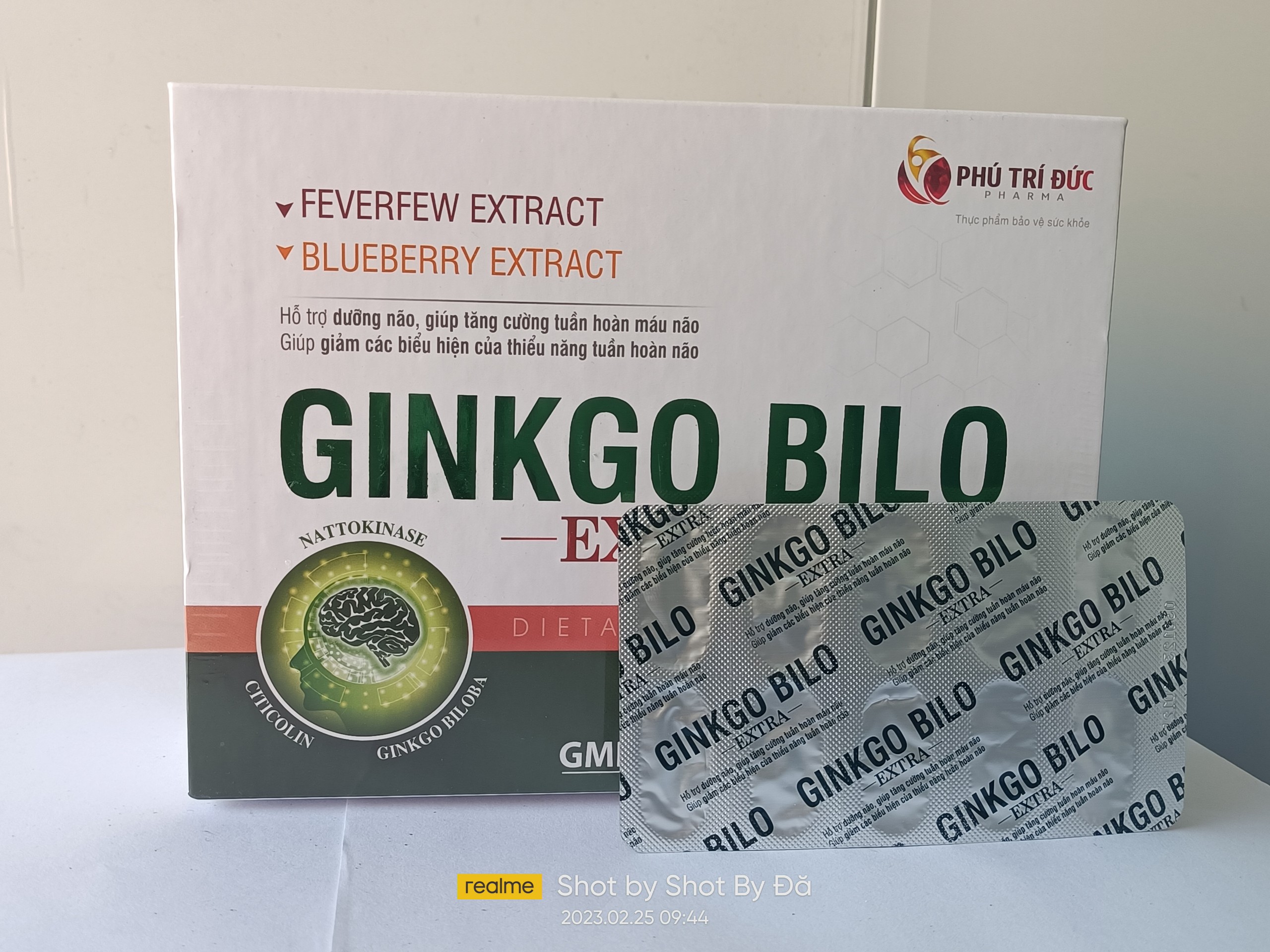 TPCN- hoạt huyết dưỡng não Ginkgo Bilo Extra hộp 60 viên