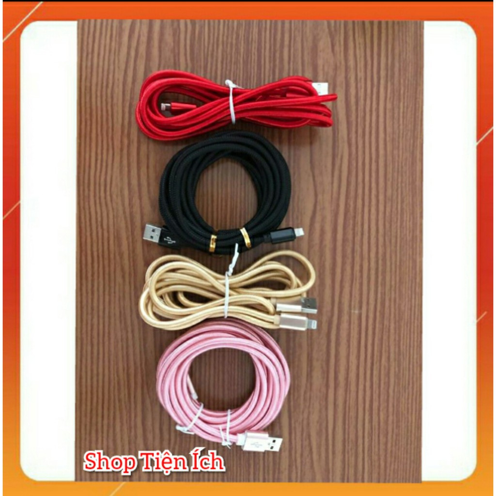 Cáp sạc dây dù 3m