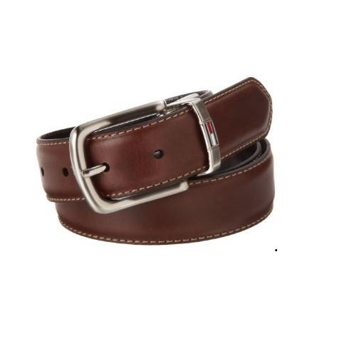 [HCM]Thắt lưng nam Tommy Hilfiger Men Leather Reversible Belt - Size 34 - 11TL08X014
