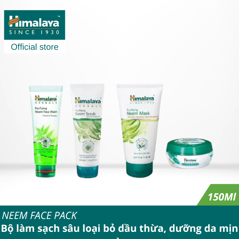 [HÀNG CHÍNH HÃNG]Bộ làm sạch sâu loại bỏ dầu thừa, dưỡng da mịn màng