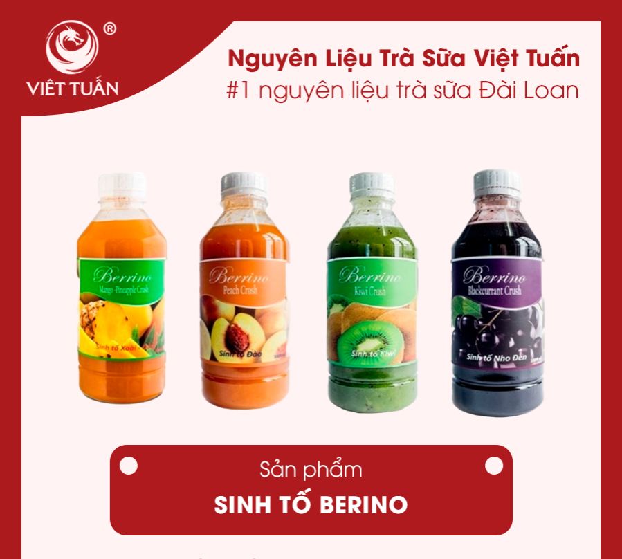 Sinh tố Berrino Các Vị