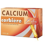 CALCIUM corbiere Extra người lớn hộp 30 ống - Bổ sung canxi cho trường hợp thiếu hụt canxi