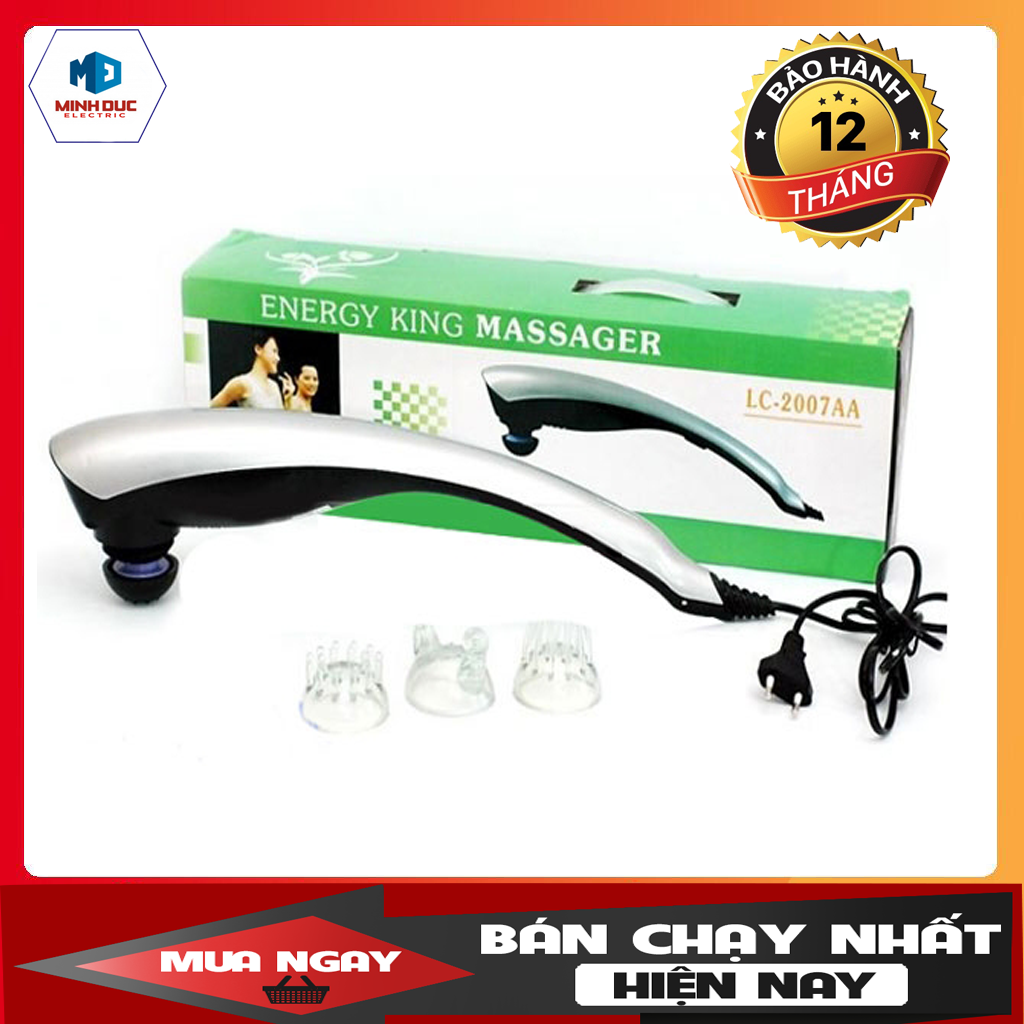 Máy mát-xa cầm tay 3 đầu king massger lc-2007aa