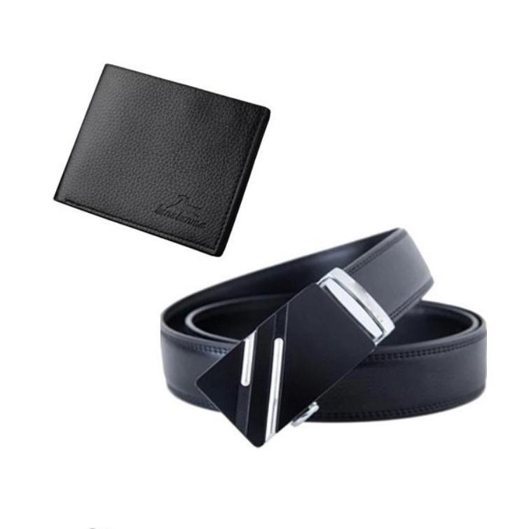 Set thắt lưng da and ví da nam cao cấp tlsn06