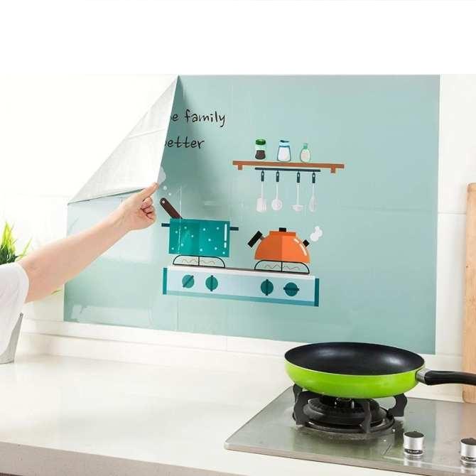 Decal Dán Tường, Giấy Dán Tường Cách Nhiệt, Trang Trí Nhà Bếp