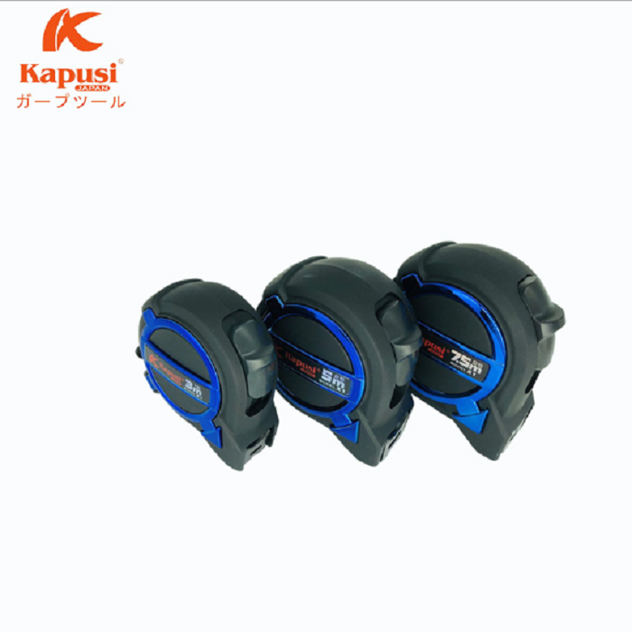 Thước mét Kapusi bọc cao su 5mx25mm – Hàng xịn chuẩn Nhật – Thước dây cuộn