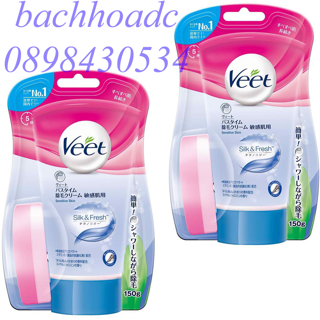 Kem tẩy lông veet 150g nội địa nhật bản