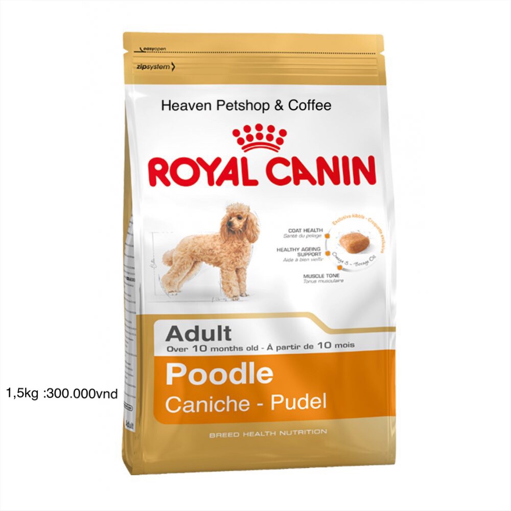 Poodle adult danh cho cho poodle truong thanh 1.5kg chất lượng đảm bảo an toàn đến sức khỏe người sử dụng cam kết hàng đúng mô tả