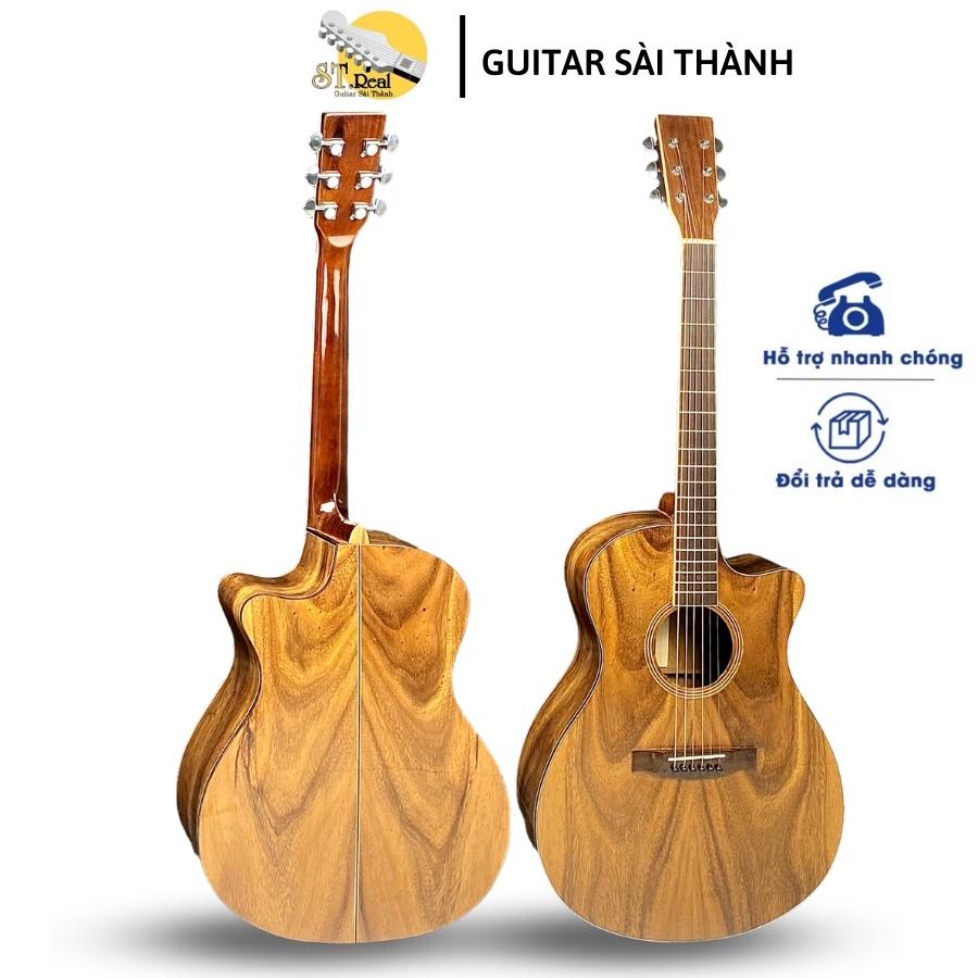Miễn Phí Ship Đàn guitar acoustic FULL gỗ điệp kĩ