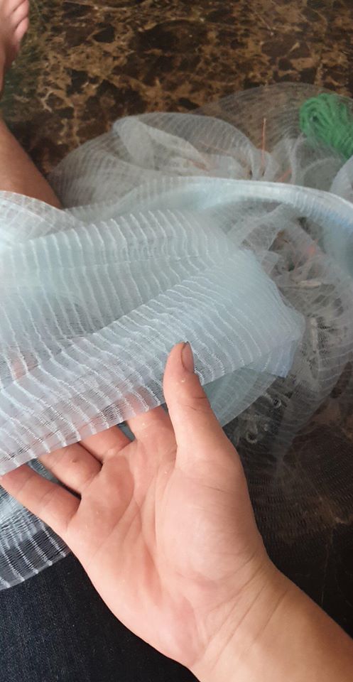 Chài tép cước chì đúc mắt lưới 1,5cm