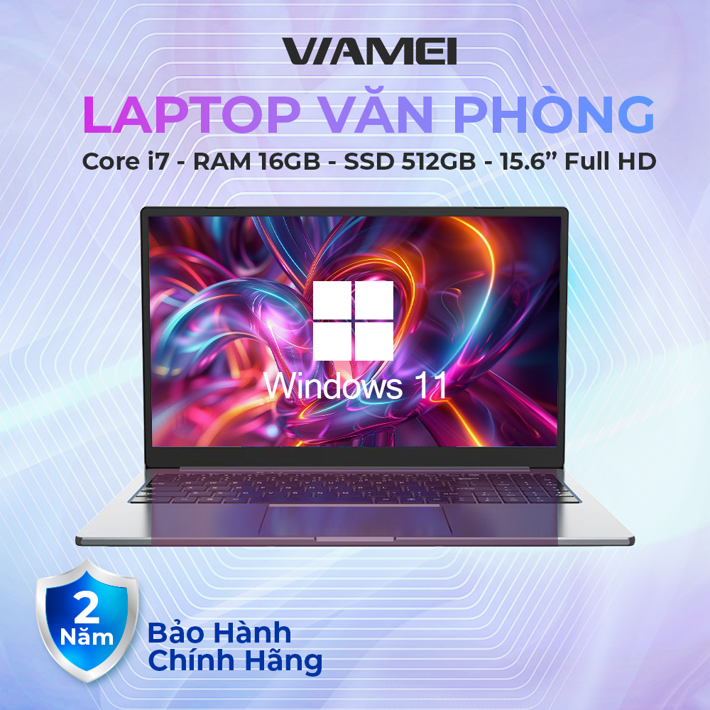  Laptop giá rẻ I7-7500U 15.6 inch Ram 16GB SSD 512GB Win 11 pro dành cho học sinh văn phòng - Bảo hành hãng 2 năm 
