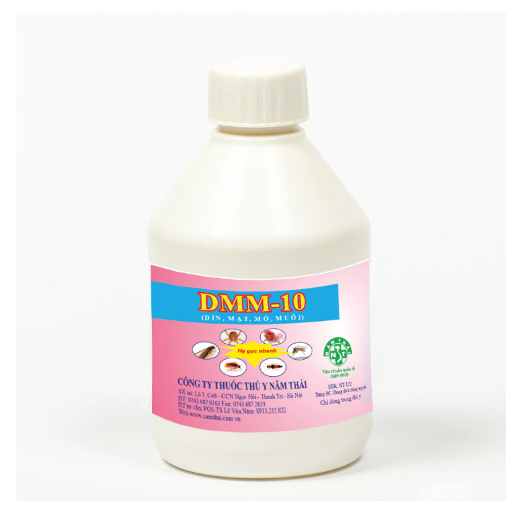 NĂM THÁI DMM 1 Lít diệt dĩn muỗi mò, phun khử trùng chuồng trại