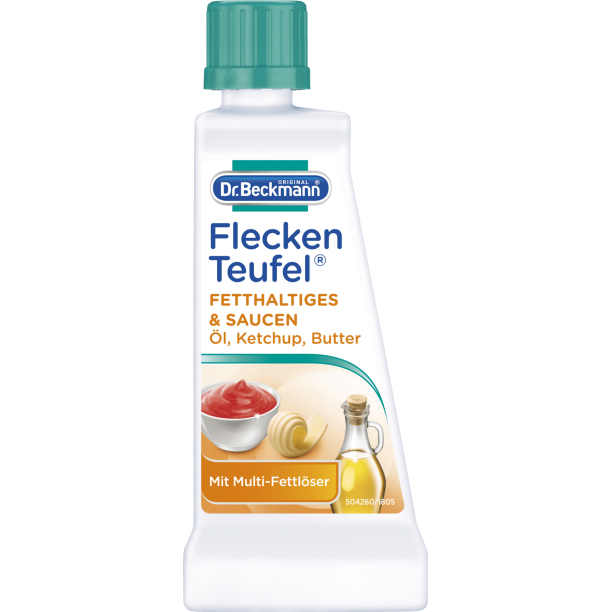 Tẩy vết bẩn vết dầu mỡ & nước sốt, tương cà, 50 ml dr.beckmann