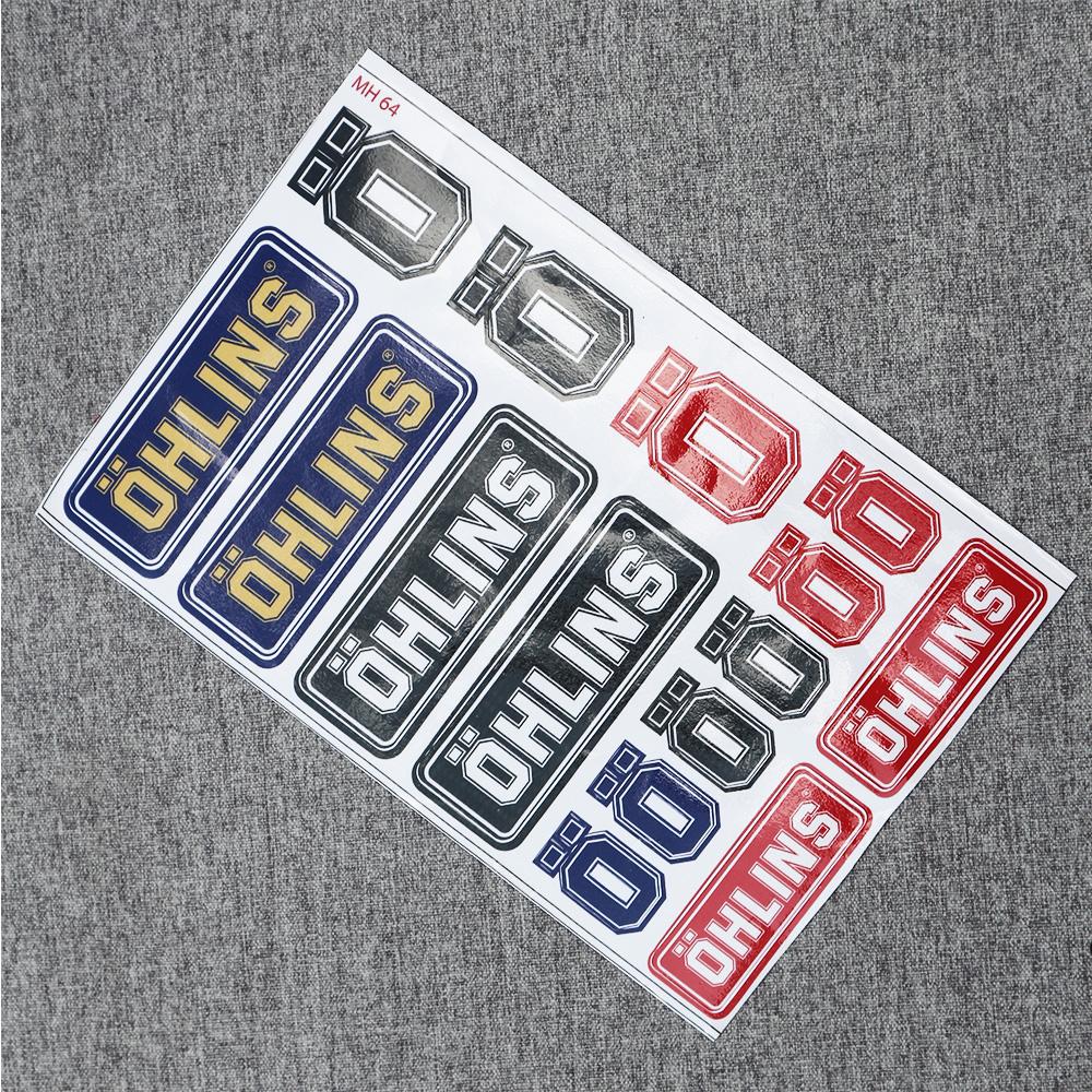 [XẢ KHO] BỘ TEM GIẤY NHIỀU STICKER MẪU OHLINS MỚI SIÊU DÍNH