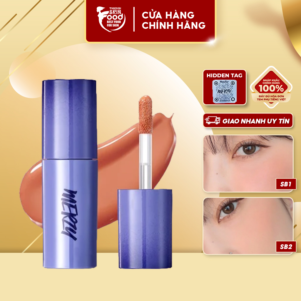 Má Hồng Dạng Lỏng Merzy Soft Touch Liquid Blusher 3g
