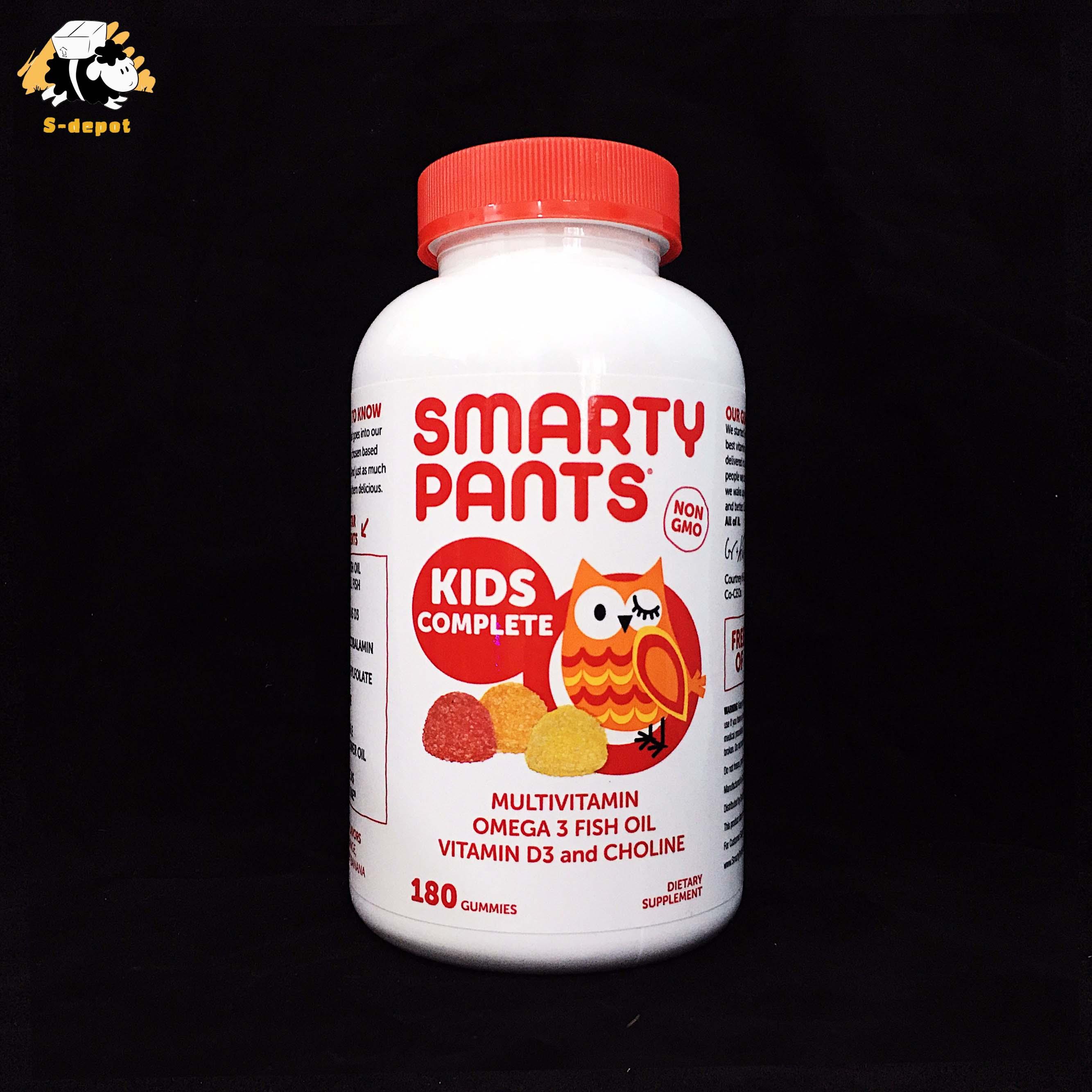 Kẹo dẻo vitamin cho bé Smarty Pants Kids Complete 180 viên