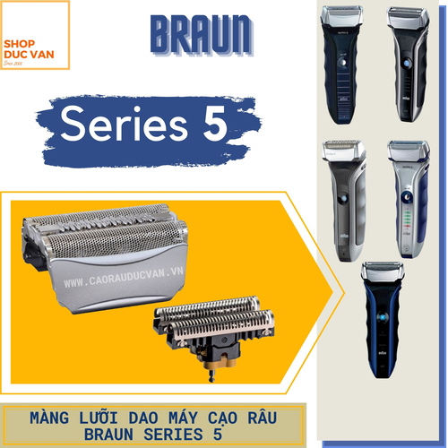 Shaver Foil & Cutter Head Replacement for Braun Series 5 ContourPro 510