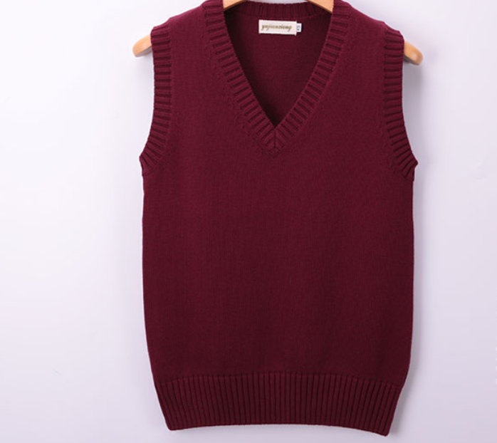 [Freeship] Áo gile len nữ công sở  cổ V chất len đanh mịn, không bai, không xù, gile len đồng phục công sở, đồng phục học sinh