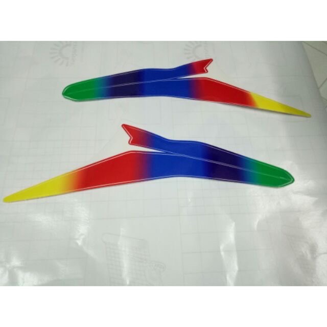 [HCM]TEM DÁN XI NHAN VARIO 2017 XANH LÁ XANH DƯƠNG ĐỎ VÀNG